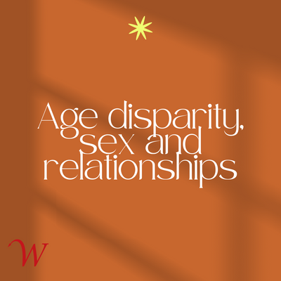 Age disparity, sex and relationships