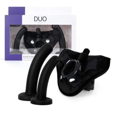 Adore U Duo Vibrating Harness and Dildo Kit from Canada's online sex store