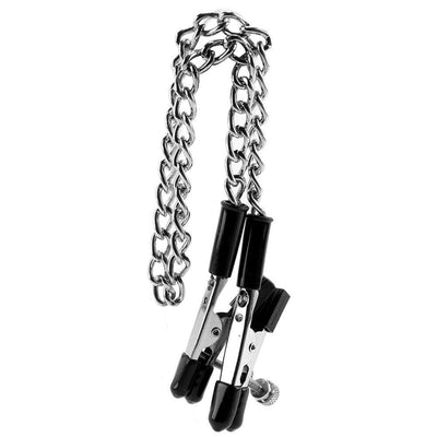 Spartacus Alligator Tip Clamp with Link Chain