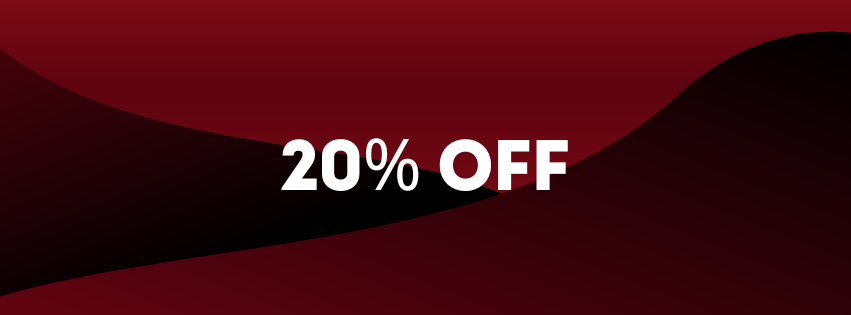 Black Friday 20% Off