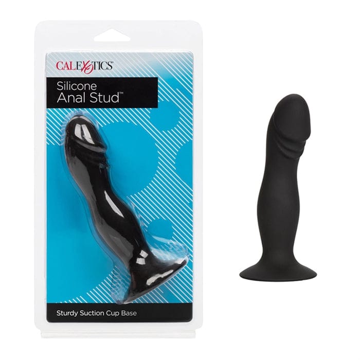 Silicone Anal Stud - Black