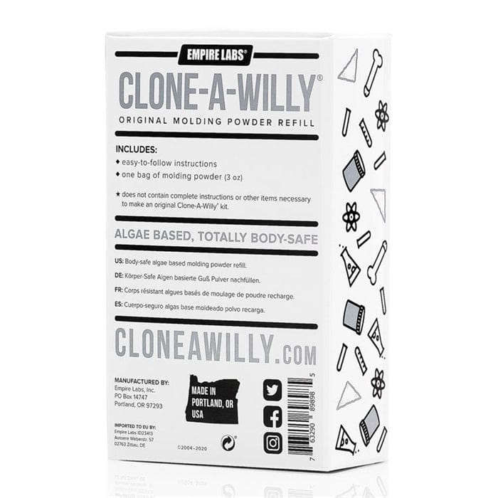 Empire Labs Refill Clone-A-Willy Molding Powder in 3oz