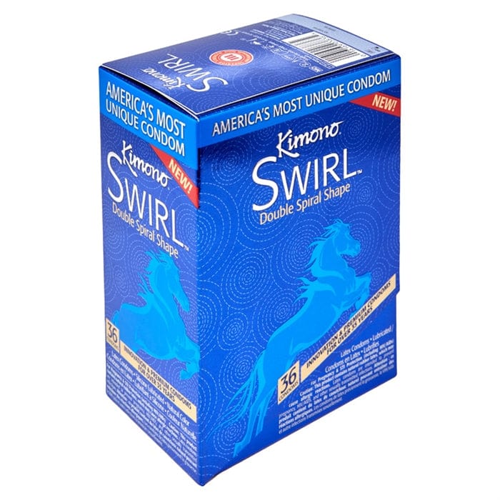 Kimono Condom Swril Box of 36