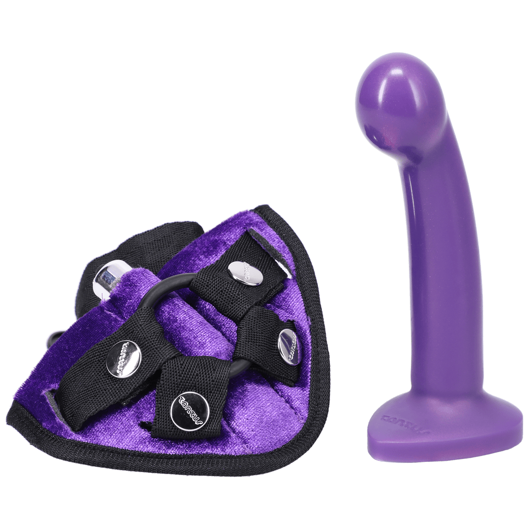 Tantus Silicone Sport Harness Kit Midnight Purple