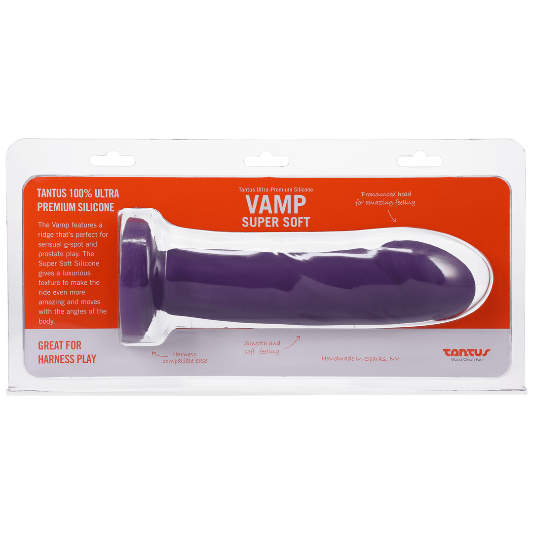 Tantus Silicone Vamp Super Soft Silicone Amethyst