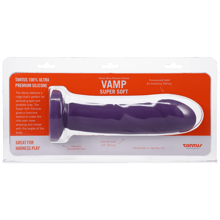 Tantus Silicone Vamp Super Soft Silicone Amethyst