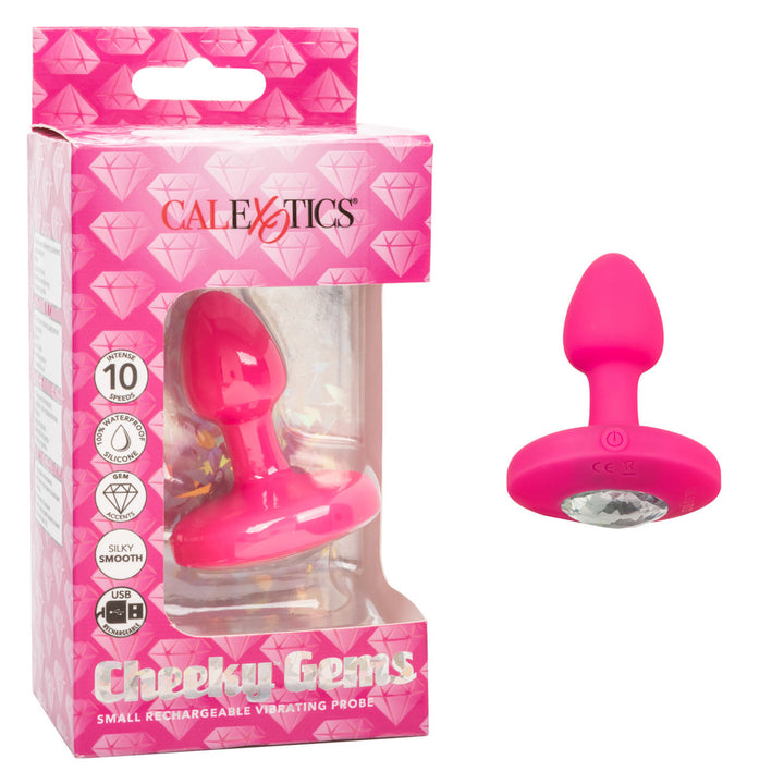 Cheeky Gems - Rechargeable Vib Probe Small - Pink