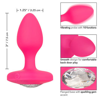 Cheeky Gems - Rechargeable Vib Probe Small - Pink