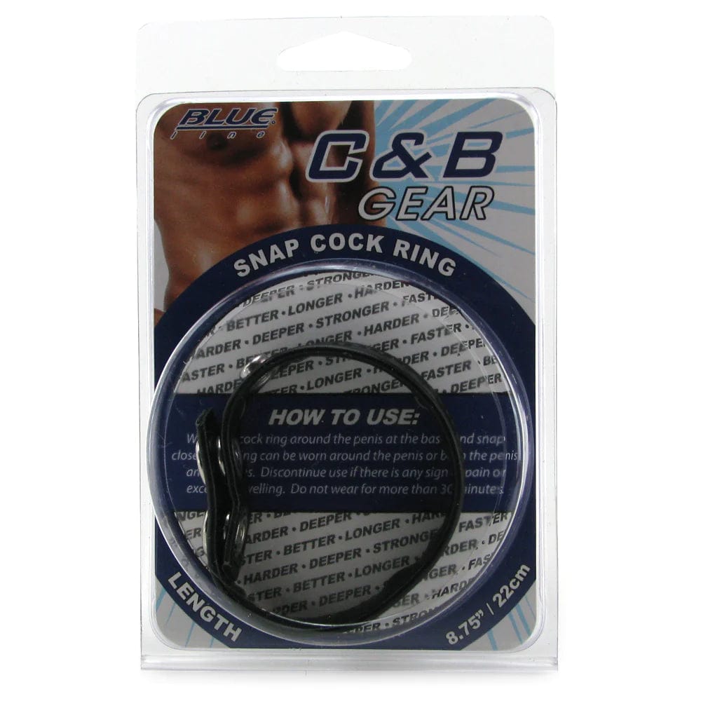 Blueline Men Snap Cock Ring in 8.75inch/22cm