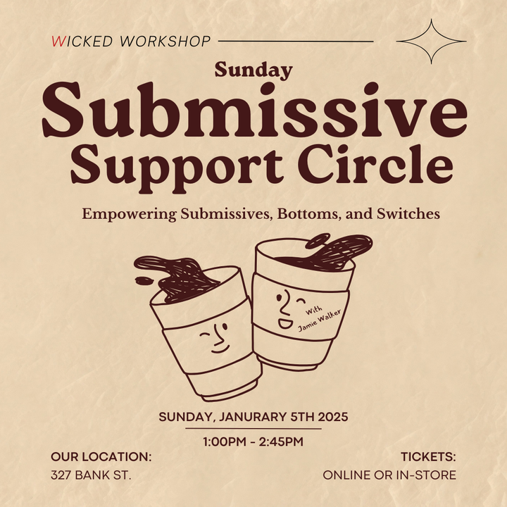 Sunday Submissive Support Circle: Empowering Submissives, Bottoms, and Switches (January 5th, 2025)