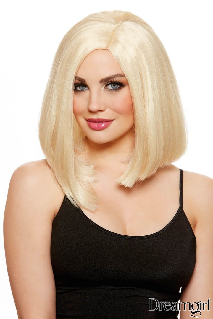 Dreamgirl Blonde Blunt Lob Wig