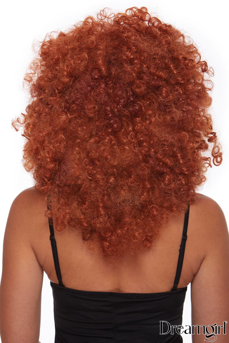 Dreamgirls Big Volume Curly Wig in Auburn