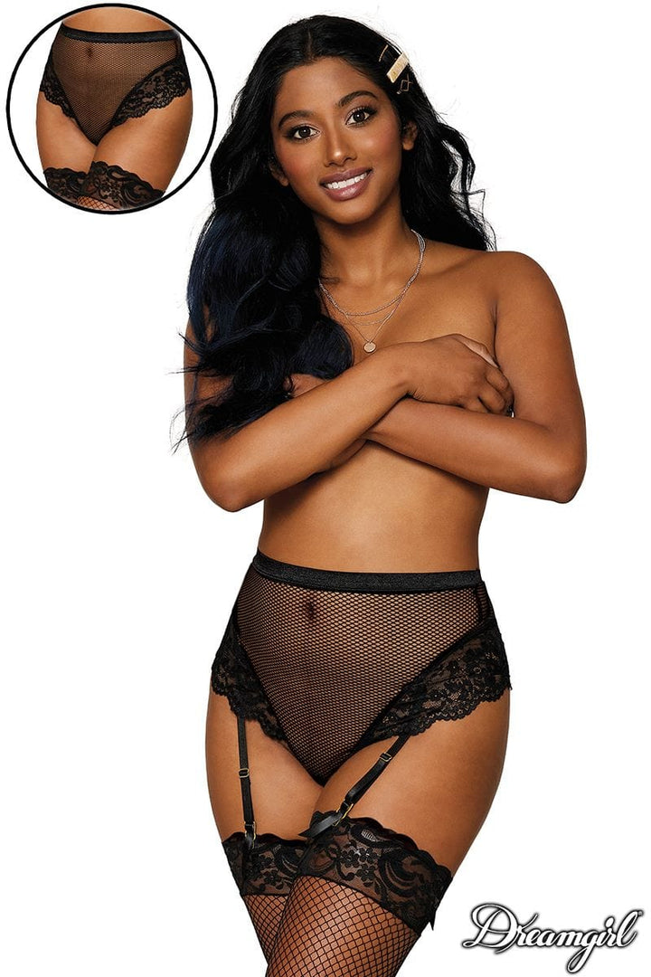 Dreamgirl - Tie-Back High Waist Panty