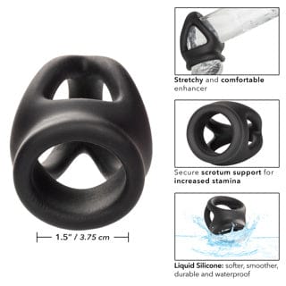 Alpha Ring - Liquid Silicone Dual Cage & Ring