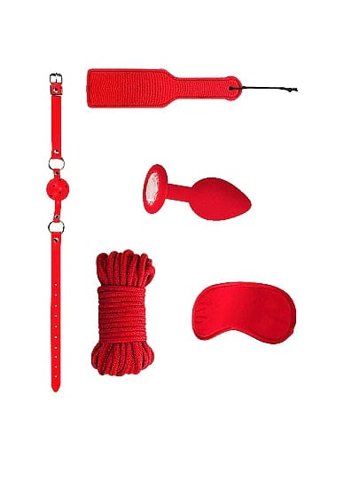 Shots - Ouch Introductory Bondage Kit #5 Red