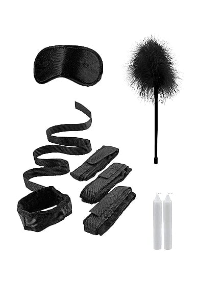 Shots - Ouch Bed Bindings Restraint Kit - Black