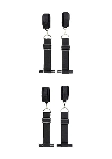 Door Restraint Set Black