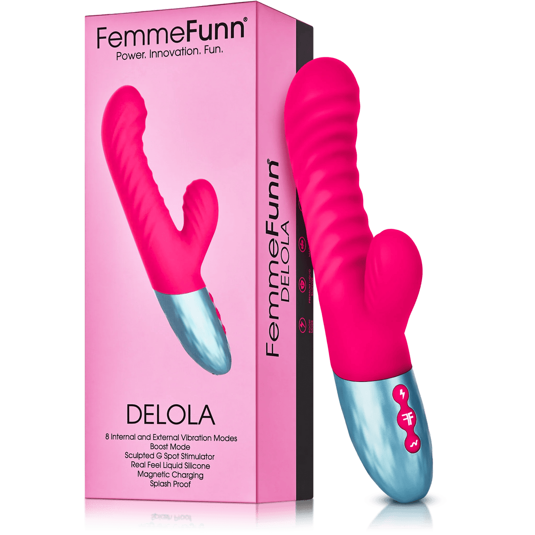 Femmefunn Delola Double Layerd Liquid Silicone Rabbit