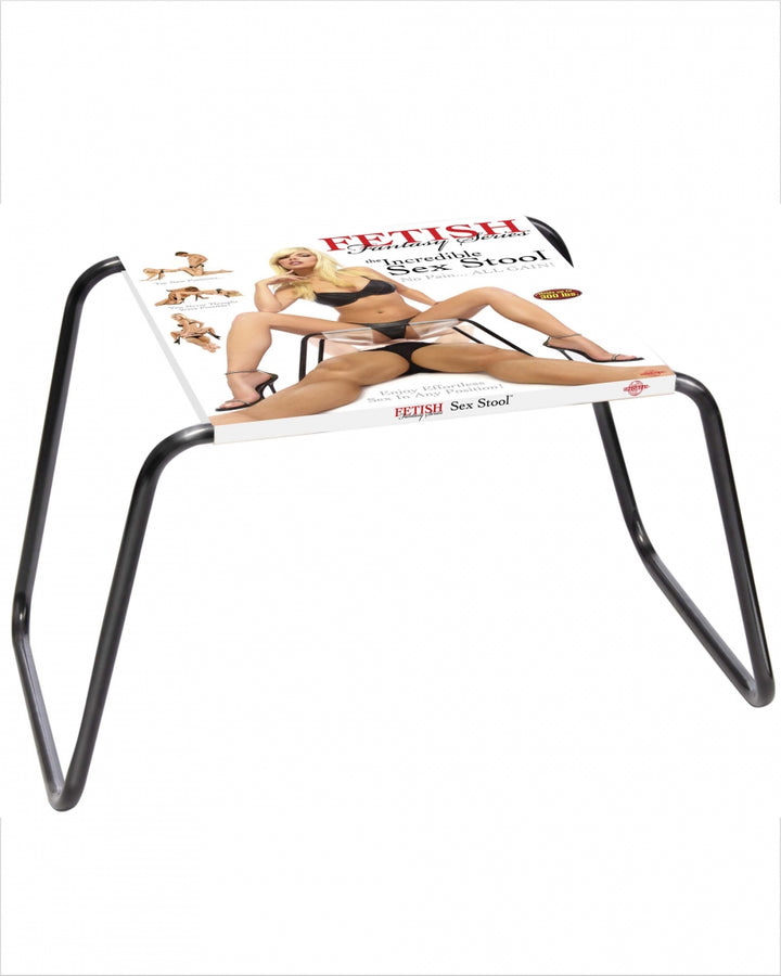 Fetish Fantasy Series The Incredible Sex Stool - Clear/Black