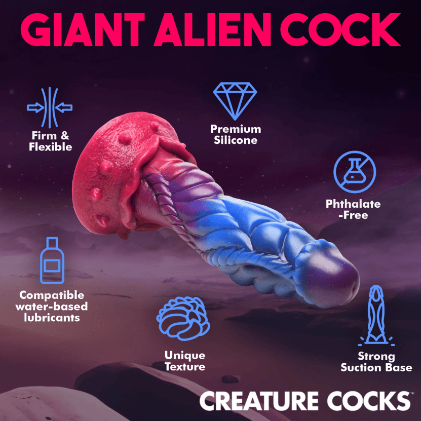 Creature Cocks - Intruder Alien Silicone Dildo
