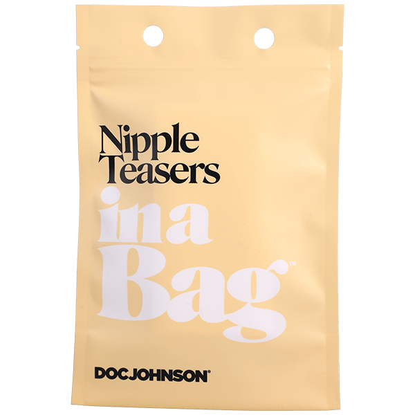 Doc Johnson In A Bag - Nipple Teasers In A Bag - Smoke Black