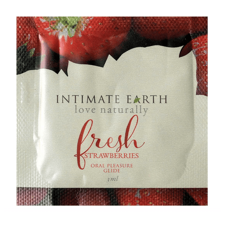 Intimate Earth Edible Flavored Lubericant  3mL Foil