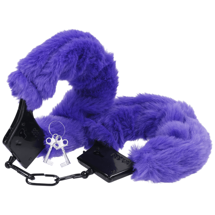 Merci Faux Fur Metal Cuffs