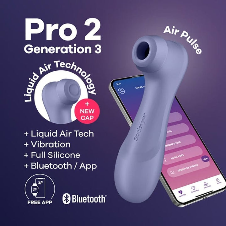 Satisfyer Pro 2 Generation 3 with App in Lilac