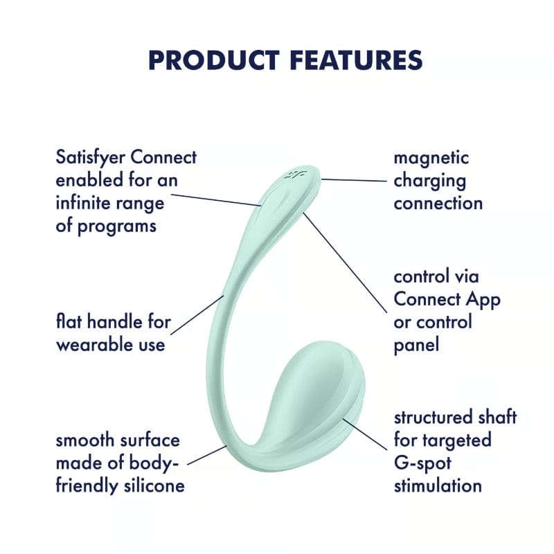 Satisfyer Smooth Petal Mint