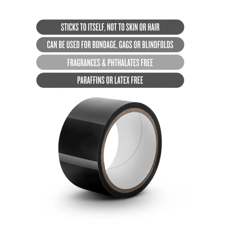 Blush Temptasia Bondage Tape – Black