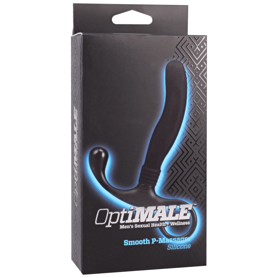OptiMALE Silicone P-Massager – Black