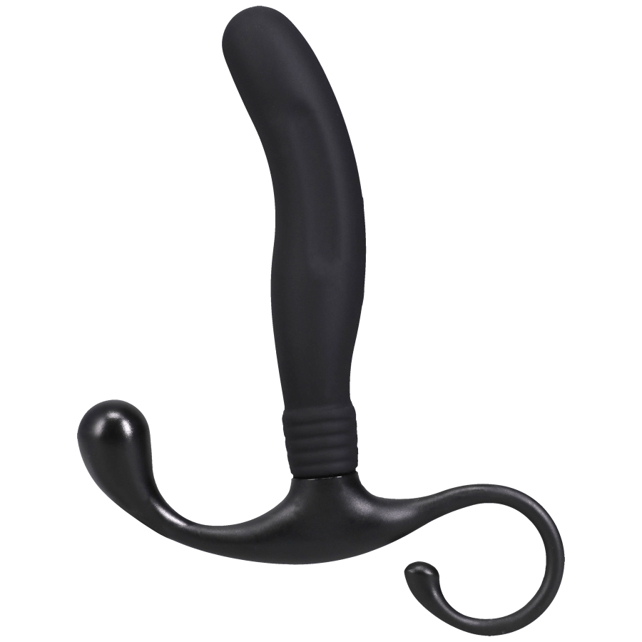 OptiMALE Silicone P-Massager – Black
