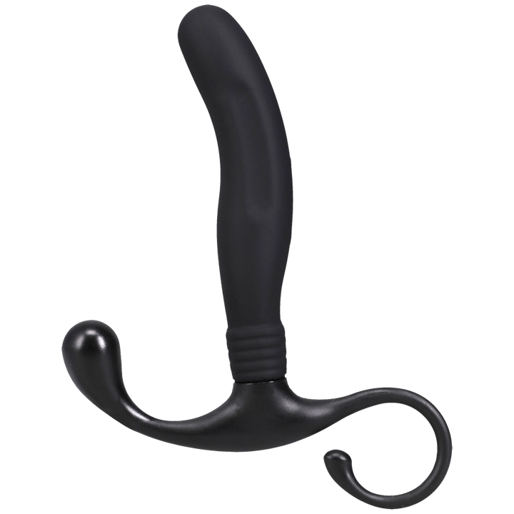 OptiMALE Silicone P-Massager – Black