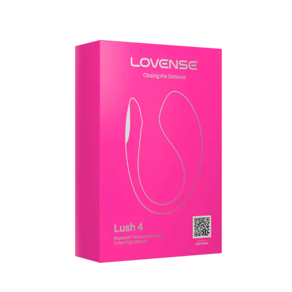 LOVENSE LUSH 4 REMOTE CONTOL VIBRATOR - PINK
