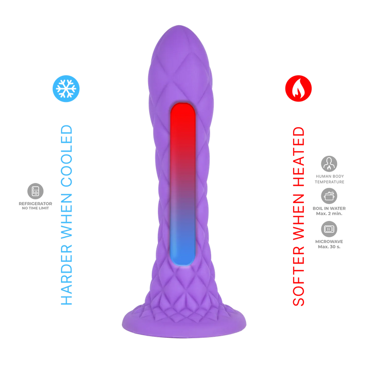 Silexd - Dreamy (7") Liquid Silicone Dildo - Fantasy Collection