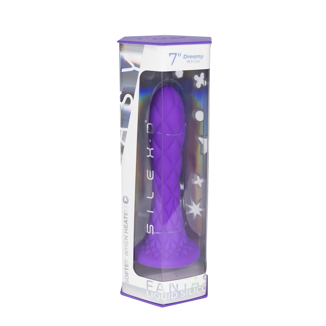 Silexd - Dreamy (7") Liquid Silicone Dildo - Fantasy Collection