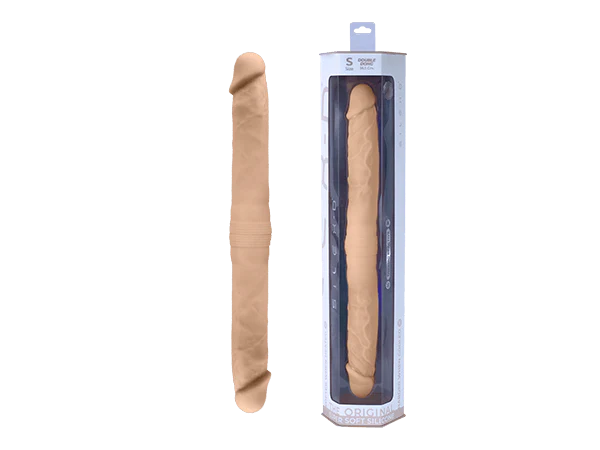 Silexd Double dong - Small -15"inch- Model 1 - Flesh