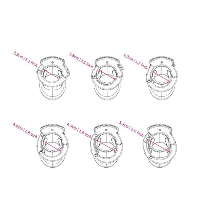 Mystim Pubic Enemy No. 2 – E-Stim Cock Cage