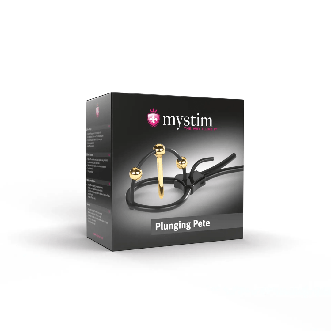Mystim Plunging Pete - Corona Strap with Urethral Sound