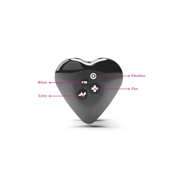 Mystim Heart's Desire eStim layonvibrator