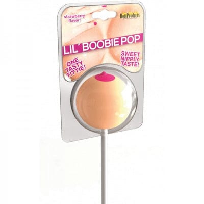 Hott Products - Small Breast Lollipop - Strawberry Flavor