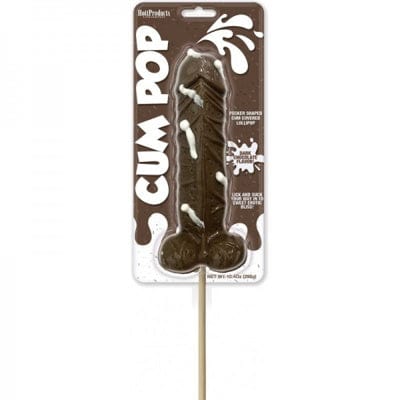 Hott Products - Cum Pop Cock - Dark Chocolate Flavor