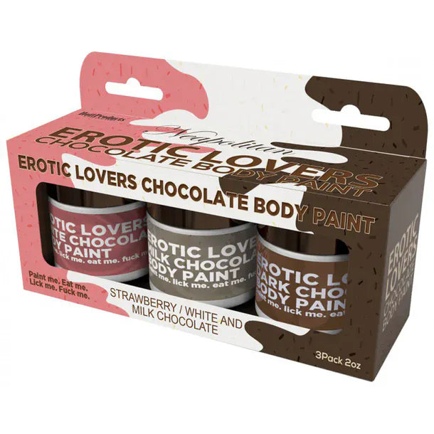 Chocolate Lovers Neapolitan Body Paint