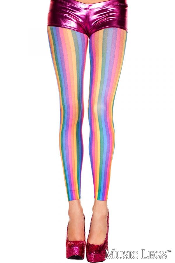 Music Legs Rainbow Leggings