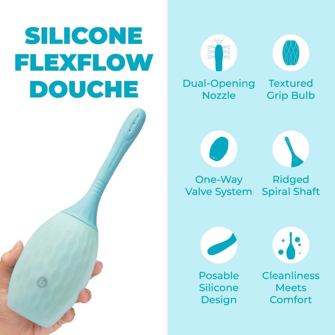 B-Vibe Silicone Flexflow Douche