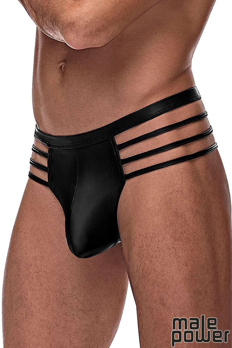 Male Power Cage Matte Thong