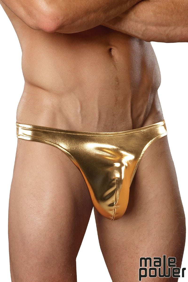 Male Power Heavy Metal Bong Thong