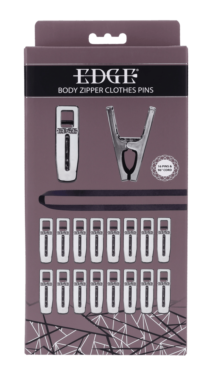 Edge Body Zipper Clothes Pins