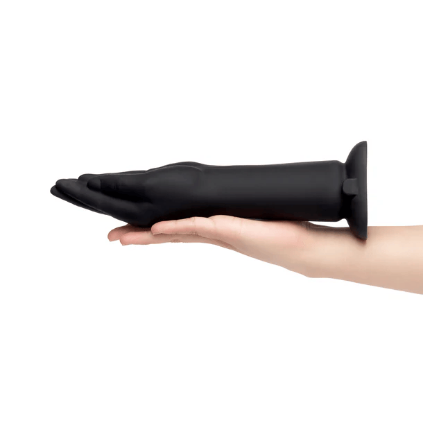 VIBRATING SILICONE FISTING DILDO