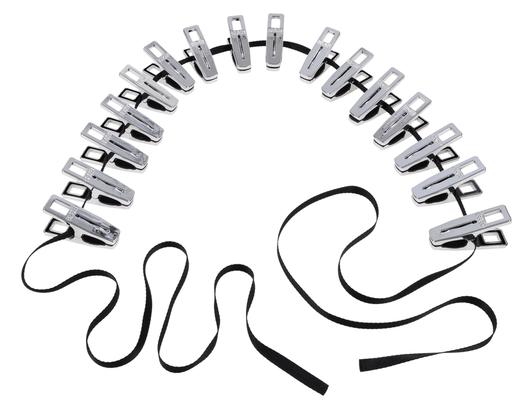 Edge Body Zipper Clothes Pins